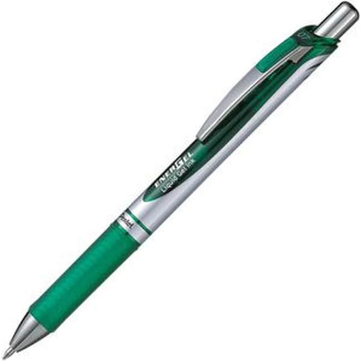 Pentel EnerGel Liquid Gel BL77 grün Gelschreiber – Bild 1