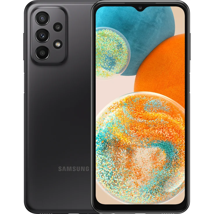 Samsung Galaxy A23 5G SM-A236B, Smartphone mit 50 MP Kamera, 4 GB RAM, 64 GB Speicher, 6.6 Zoll, Schwarz, Android 12 – Bild 1
