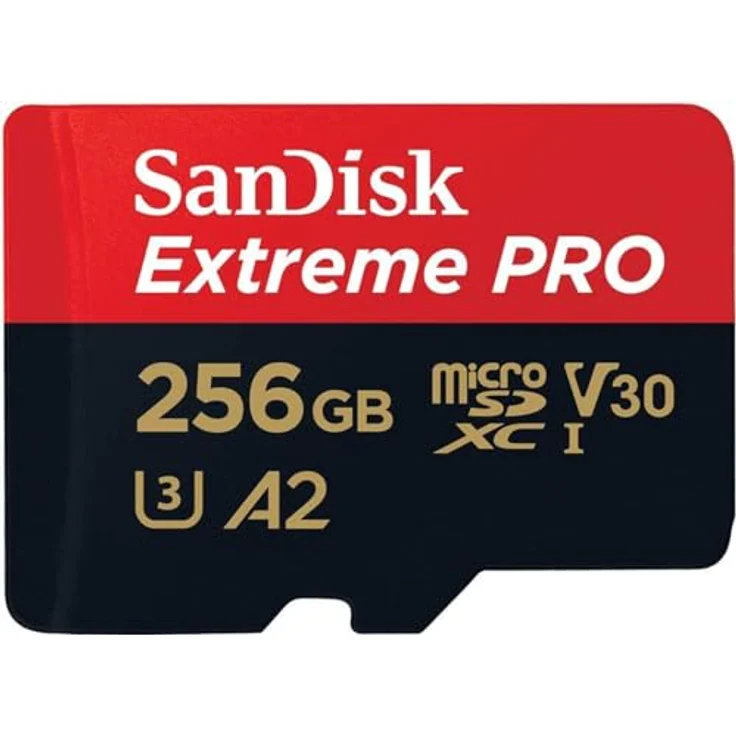 SanDisk Extreme Pro 256GB microSDXC Memory Card + SD Adapter with A2 App Performance + Rescue Pro Deluxe 170MB-s Class 10, UHS-I, U3, V30 – Bild 2