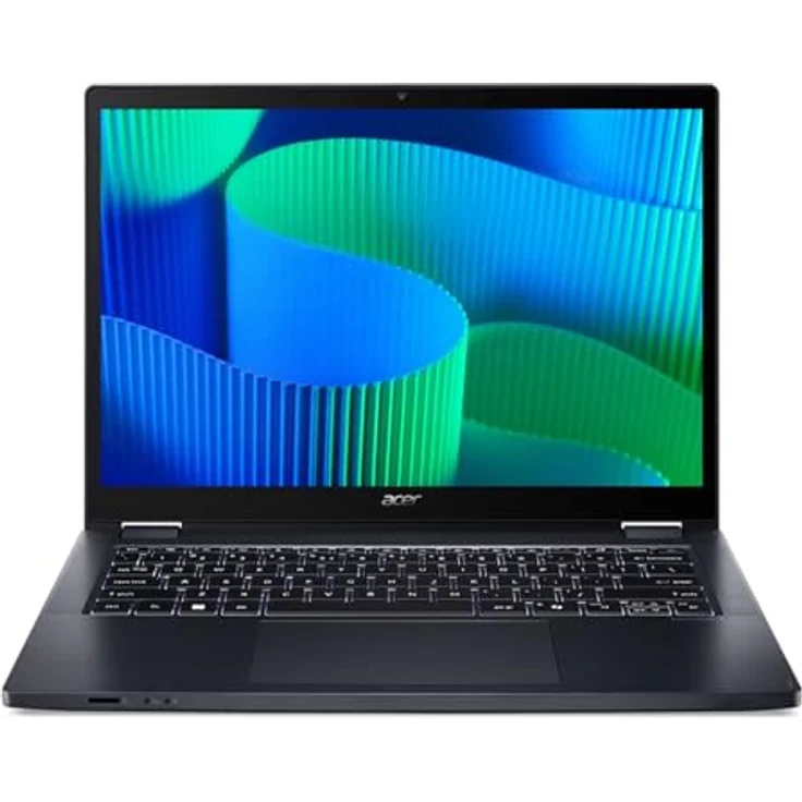 Acer TMP414RN-54-TCO-74CP, 14 Zoll WUXGA 2-in-1 AI Business Convertible mit Intel® Core™ Ultra 7 155U, 16GB RAM, 512GB SSD, QWERTZ, Blau – Bild 3