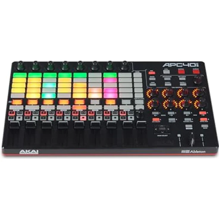 AKAI Professional APC40 MKII - USB Powered Ableton Live Performance Controller mit 5x8 Clip Launch Matrix, Fadern, Reglern, Crossfader und Software – Bild 15