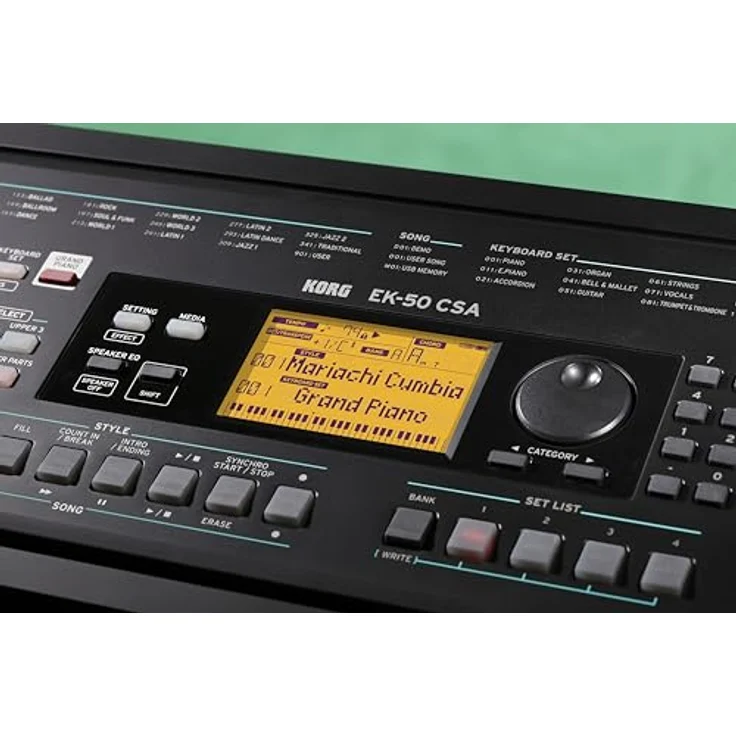 Korg EK-50 L, Home-Keyboard mit 790 Klangfarben, 290 Begleit-Styles und integriertem Effektprozessor – Bild 8