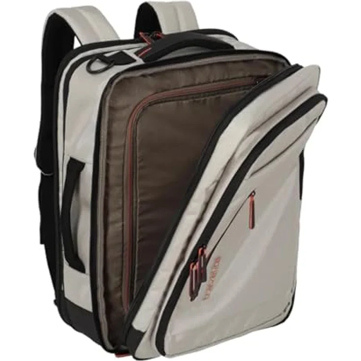 Travelite Crosslite Reiserucksack, 43 cm mit Laptopfach, weiss, 100% Polyester – Bild 3