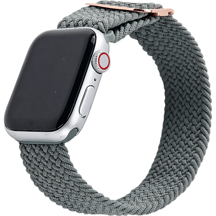 ISY ISB-2009, Ersatzband für Apple Watch 38-41mm, gewebt, olivgrün