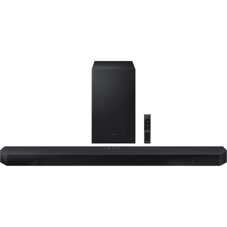 Samsung HW-Q600H, Dolby Atmos Soundbar mit 3.1.2 Kanälen, 34 W, HDR10 Plus, Titan Black