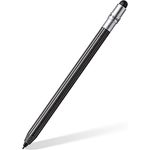 STAEDTLER Noris digital mini 180M 22. 2 in 1 Stylus-Eingabestift für digitales Schreiben und Zeichnen auf EMR und kapazitiven Touchscreens (Runde Form, inklusive 5 EMR Ersatzspitzen und Werkzeug)