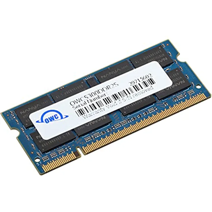 OWC - 2GB Memory Upgrade Modul - PC5300 DDR2 667MHz SO-DIMM für alle MacBook, MacBook Pro, iMac Intel, und Mac Mini Modelle with Core 2 Duo Prozessor