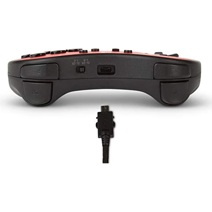 PowerA Fusion Wired FightPad Rot, Schwarz (1509987-01) (Switch) – Bild 4