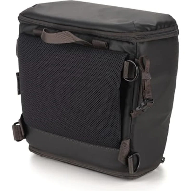 Shimoda Top Loader Medium, Kamera Bereitschaftstasche für Kameras und Drohnen, erweiterbar für Teleobjektive bis 70-200 mm, schwarz – Bild 4