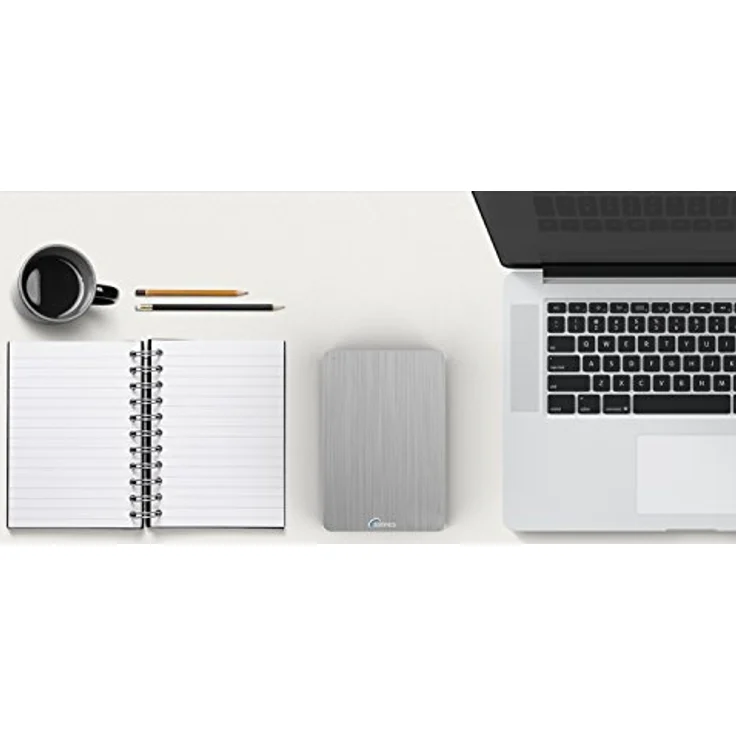 Sonnics 1TB Silber Externe tragbare Festplatte USB 3.0 super schnelle Übertragungsgeschwindigkeit für den Einsatz mit Windows PC, Apple Mac, XBOX ONE und PS4 Fat32 – Bild 3