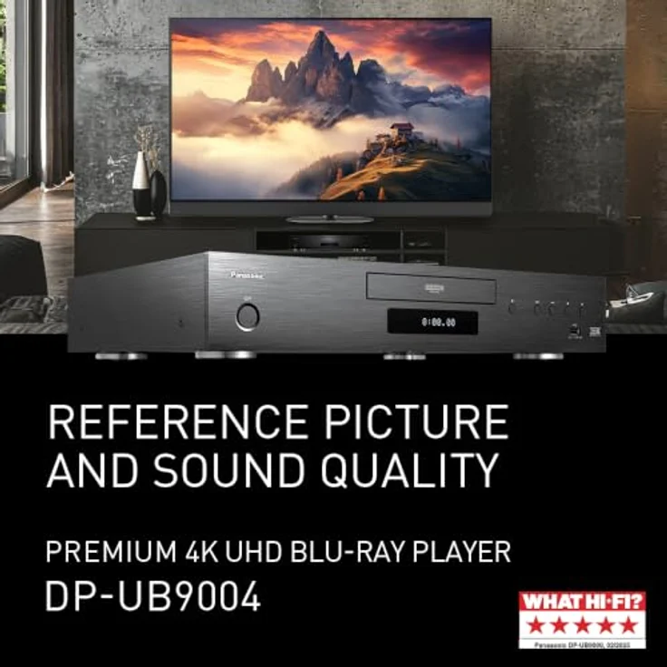 Panasonic DP-UB9004AG1 UHD Blu-Ray Player, 4K/HDR, Dolby Vision, THX, Schwarz, Versandkostenfrei – Bild 2