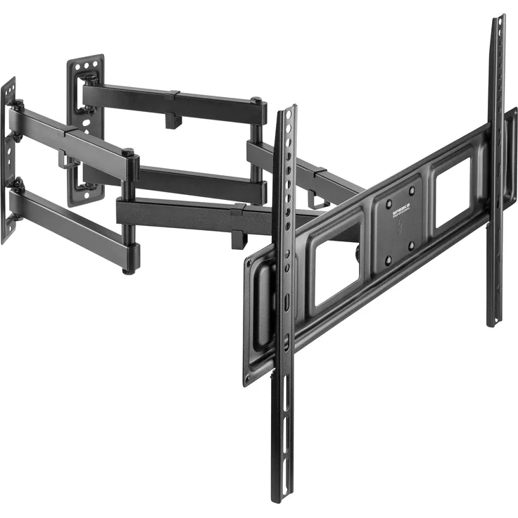 SpeaKa Professional SP-TVM-204 TV-Eckhalterung 81.3 cm (32 Zoll) - 177.8 cm (70 Zoll), neigbar und drehbar, Schwarz