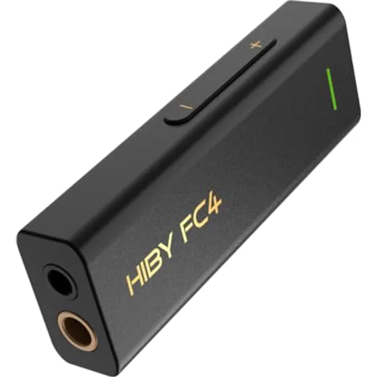 HiBy FC4 Tragbarer Kopfhörerverstärker DAC MQA Dongle USB Dac High Driving Power MQA 16X PCM 768kHz DSD 256 Native, Dual DAC Dual Crystal, 340 mW + 340 mW, Plug-and-Play, Schwarz – Bild 1