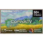 Hisense 55S7NQ 139 cm (55 Zoll) Canvas TV, 4K QLED, Wide Color Gamut, Dolby Vision IQ, 144 Hz, Alexa Built-in