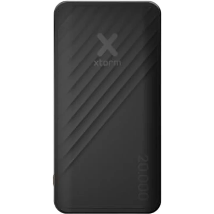 Xtorm Go2 Evolution Powerbank 20.000mAh, 1x USB-A, 1x USB-C, Schnelllader für Samsung und iPhone, Charcoal Black – Bild 4