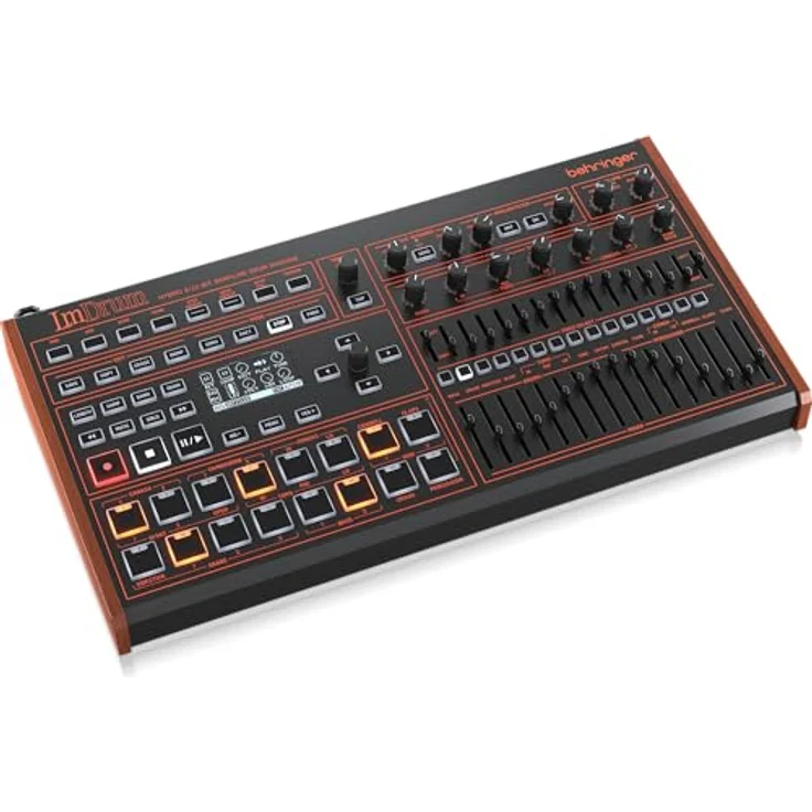 Behringer LM Drum, digitale Drum Machine mit 53 Pads, 7 Fadern und integriertem Effektprozessor – Bild 3
