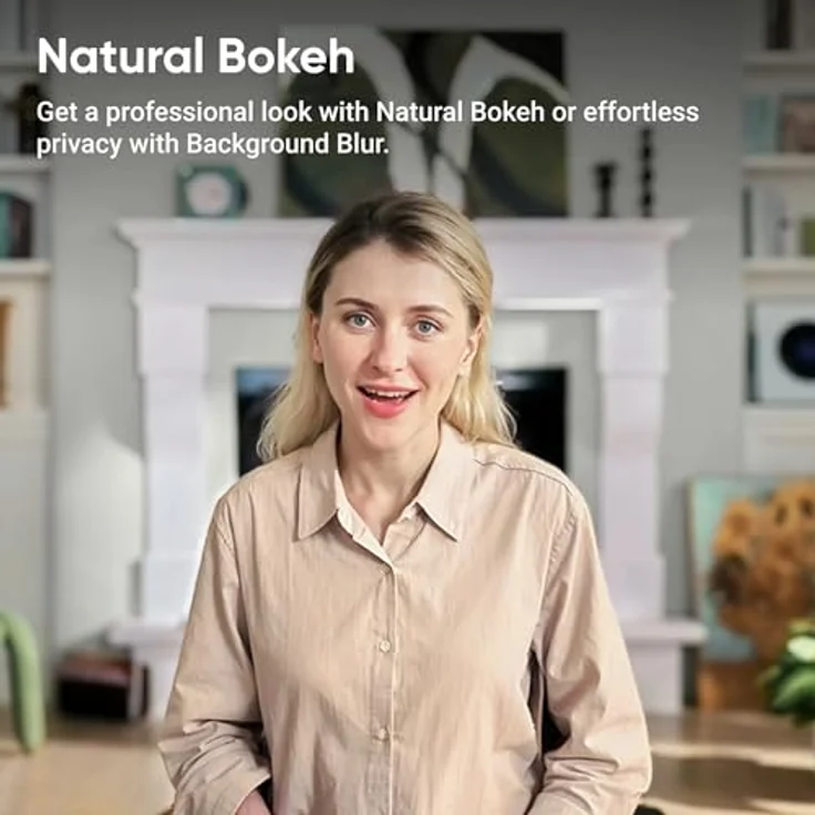 INSTA360 Link 2C Polarweiß, KI-gesteuerte 4K-Webcam mit HDR-Technologie und automatischem Zoom – Bild 6