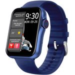 Smarty2.0 SW028F11 Smartwatch Unisex blaues Farbdisplay, Bluetooth, Herzfrequenzsensor