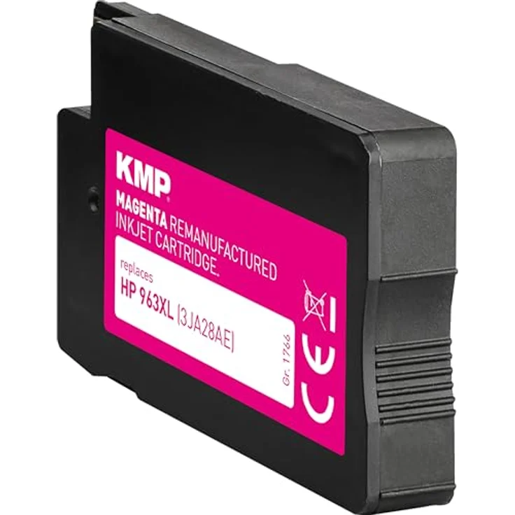 KMP Druckerpatrone Original Magenta 1766,6006, hochwertige Tintenpatrone für brillante Farbdrucke – Bild 3