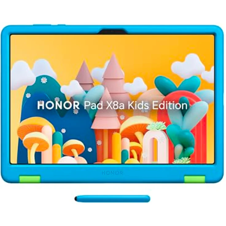 HONOR PAD X8a Kids Edition, 10,1 Zoll Tablet mit 90Hz Display, Parental Guidance, Kinderschutzhülle und 8300mAh Akku, Sky Blue – Bild 2