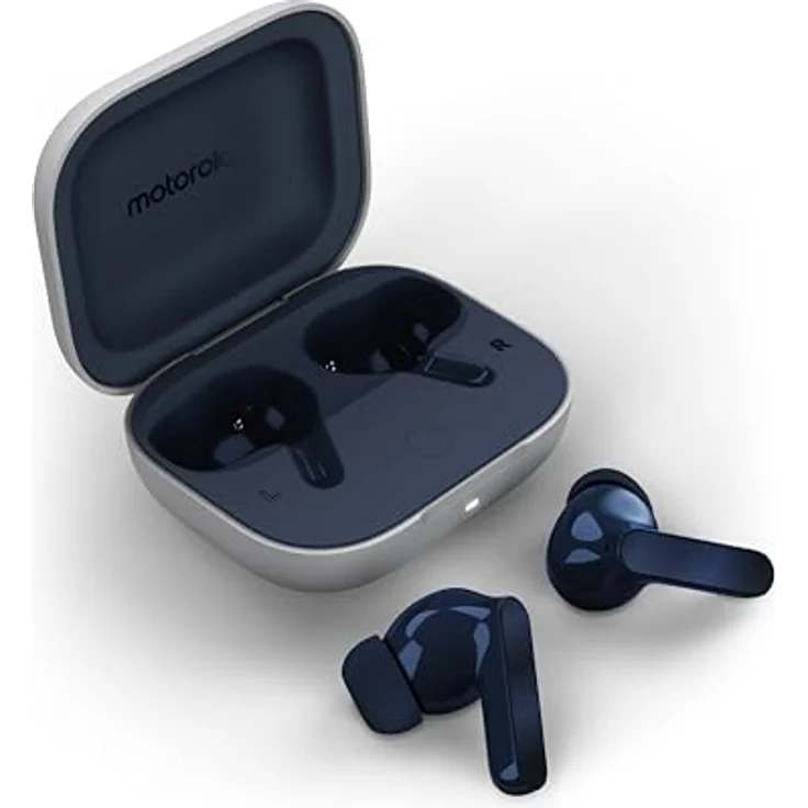 Motorola moto buds (ANC, 9 h, Kabellos), Kopfhörer, Blau – Bild 1