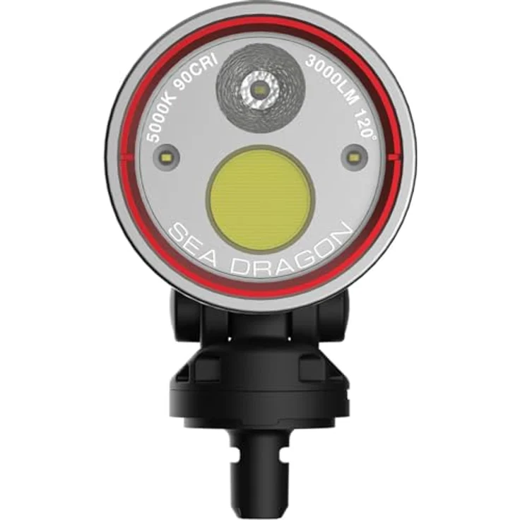 Sealife Sea Dragon 3000SF Pro Dual Beam (SL679), Kameraschutz, Rot, Schwarz – Bild 4