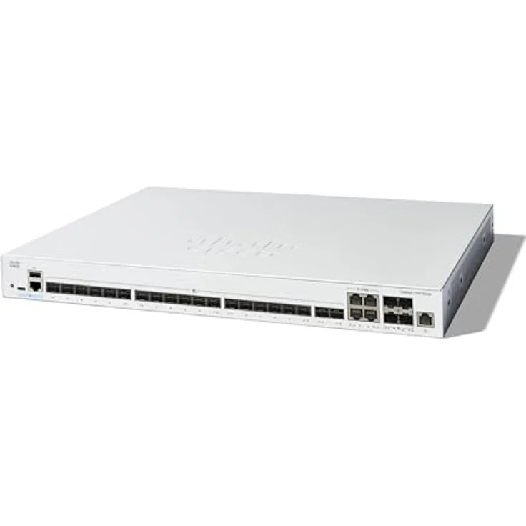 Cisco Catalyst 1300-24XS Managed Switch, 20 Ports 10G-SFP+, 4 x 10GE-SFP+ Kombi, eingeschränkter Lebenszeitschutz (C1300-24XS) – Bild 1