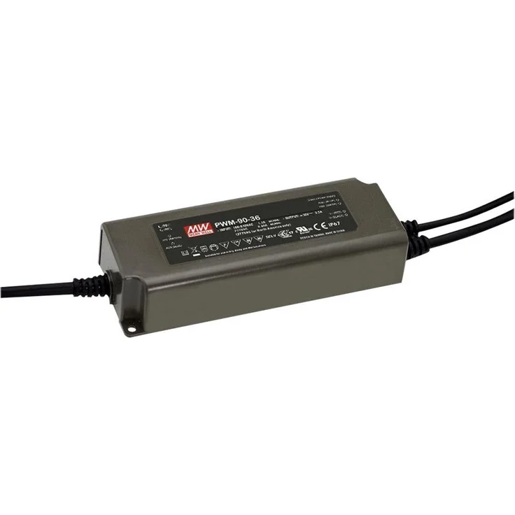 MeanWell PWM-90-24, PC-Netzteil 90 Watt, 3.75 A LED-Treiber