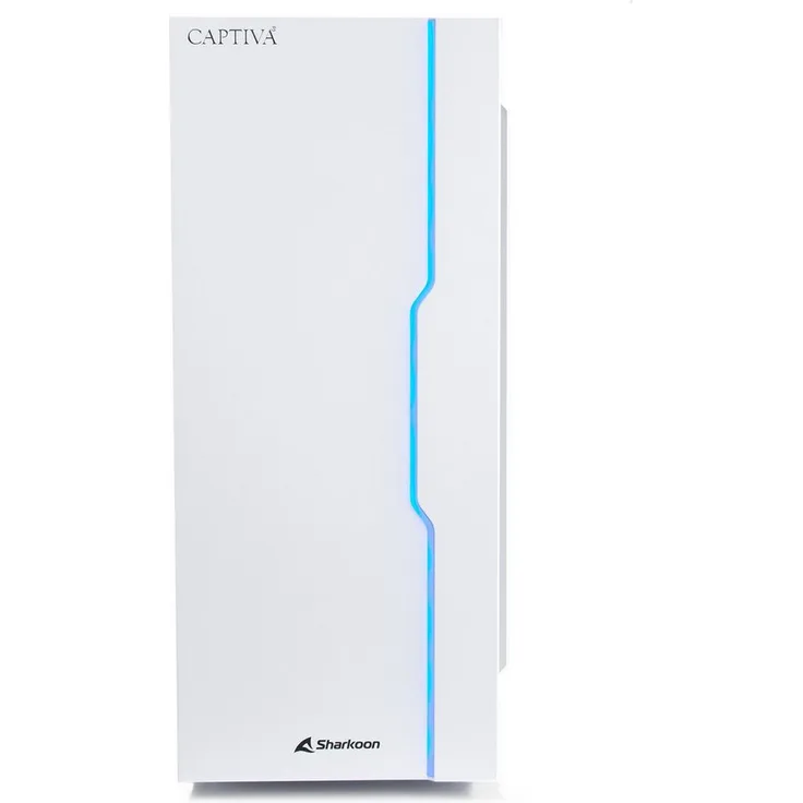 CAPTIVA Power Starter R78-372 Business-PC, AMD Ryzen 5 5600G, 16 GB RAM, 500 GB SSD, Luftkühlung, weiß