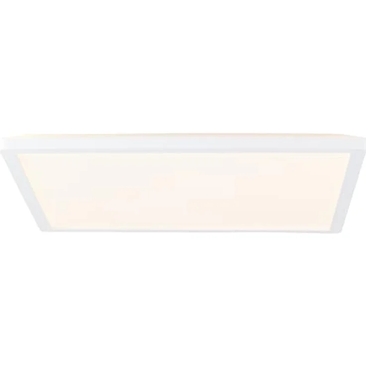 Brelight LED Panel mit Memory Funktion und Timer - Deckenaufbau-Paneel - CCT Lichtfarbe von 3000K bis 6500K einstellbar über Fernbedienung - 42 cm Länge x 42 cm Breite - Weiß – Bild 4