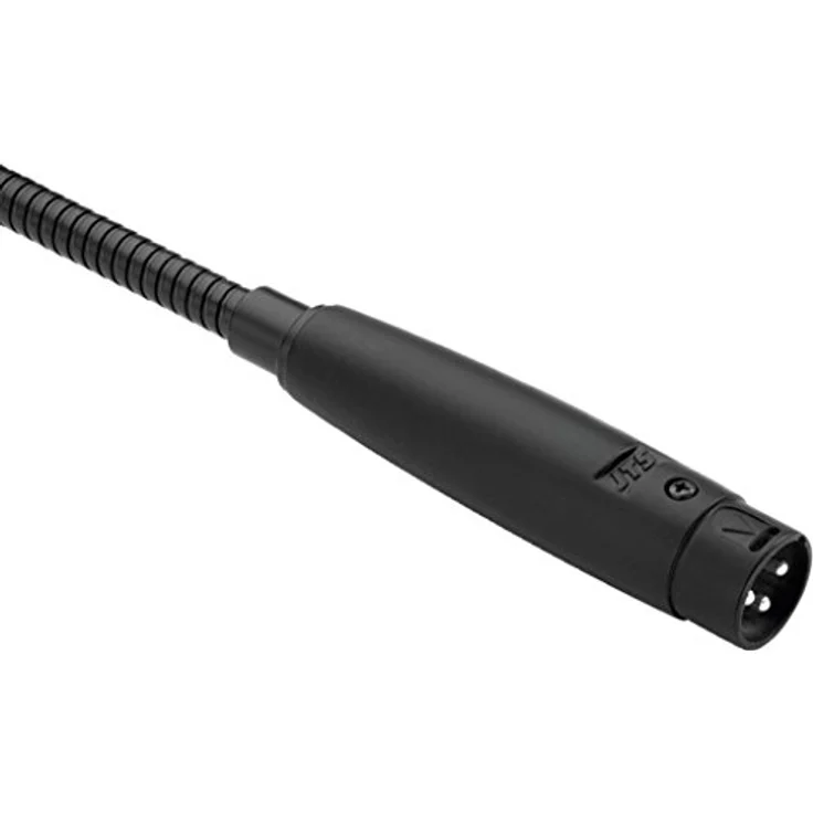 JTS GM-5212 Elektret Schwanenhals-Mikrofon mit Superniere-Charakteristik, Konferenz-Mikro für Durchsagen, Vorträge und andere Sprach-Übertragungen, in Schwarz – Bild 5