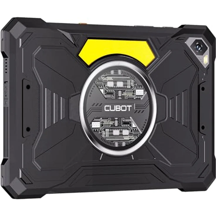 CUBOT Tab Kingkong S, 10,1 Zoll HD+ Tablet mit 16 GB RAM, 256 GB ROM, 48 MP Kamera, 15300 mAh Akku, 4G Dual-SIM, Android 15, Schwarz – Bild 4