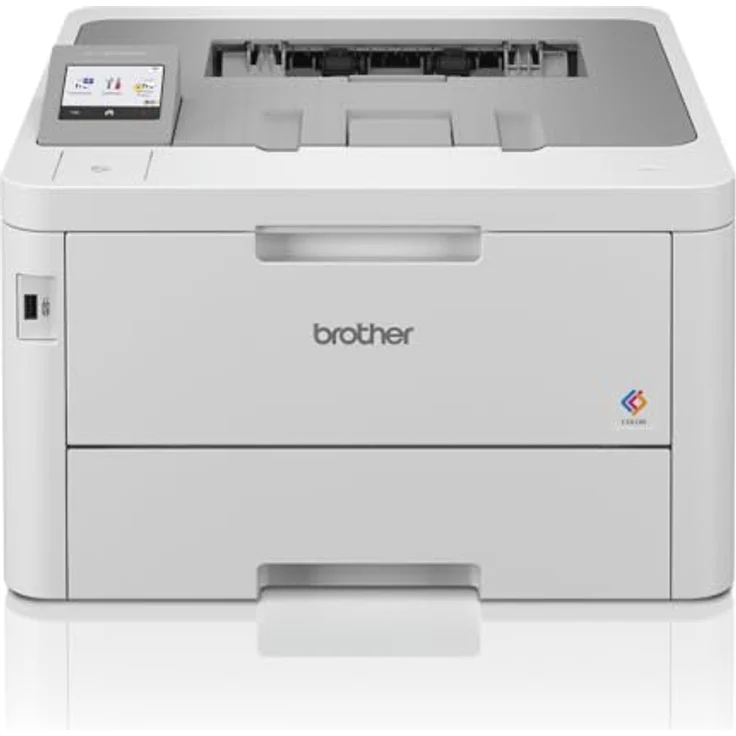 Brother HL-L8240CDW Professioneller und kompakter Farb-LED-Drucker mit WLAN/LAN (30 Seiten/Min.) weiß/grau – Bild 1