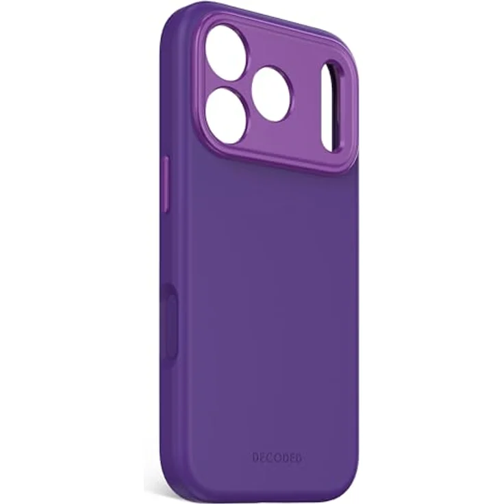 Decoded MagSafe Hülle iPhone 17 Pro, Silikon Schutzhülle mit antimikrobieller Behandlung, violett – Bild 2