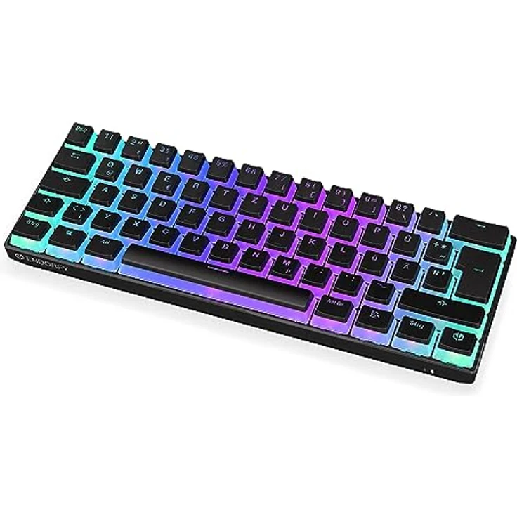 ENDORFY Thock Compact Wireless DE Kailh Box Red Pudding, Kompakte, Mechanische Switches Kailh Box Red, Keycaps aus PBT, Bluetooth und 2.4 GHz Wireless, Deutsches Layout QWERZ | EY5D001 – Bild 1