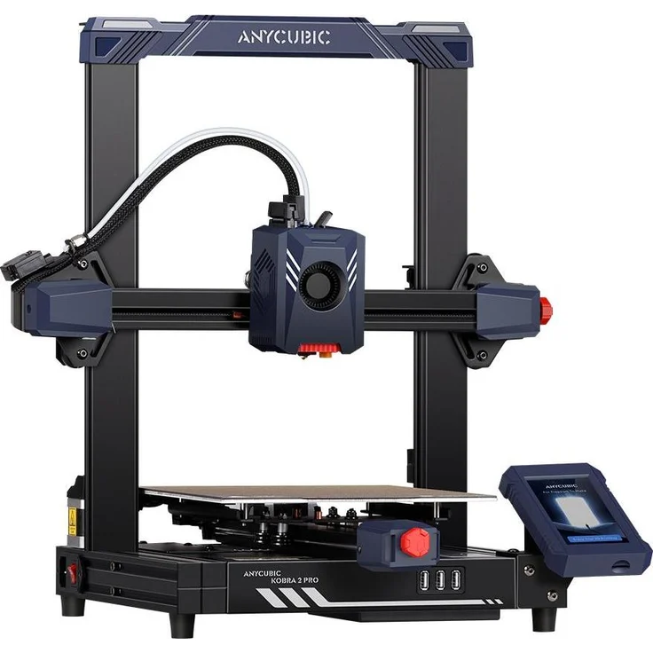 Anycubic Kobra 2 Pro, 3D Drucker mit 500 mm/s Druckgeschwindigkeit, intelligentem Resonanzmanagement und Fernsteuerung über Anycubic APP