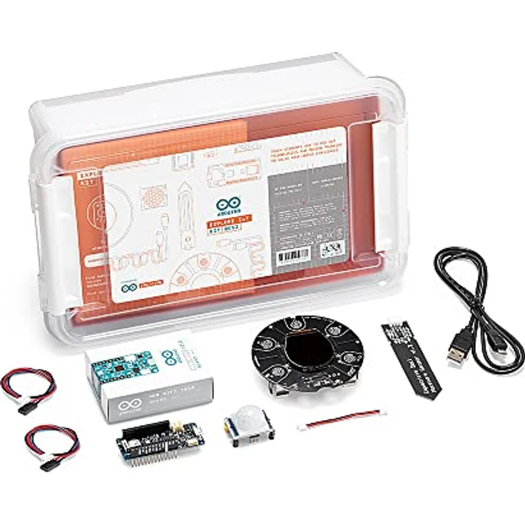 Arduino AKX00044 Explore IoT Kit Rev2, Erweiterungsset für Bildung mit 10 Nachhaltigkeitsprojekten und Design-Thinking-Methoden – Bild 1