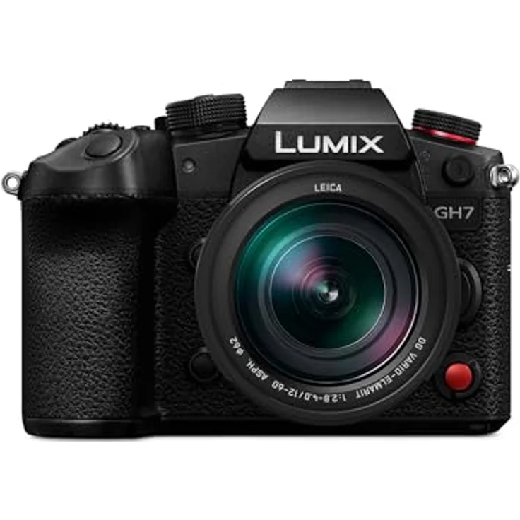 Panasonic Lumix DC-GH7LE, 25,2 MP Kamera mit Leica DG H-ES12060-Objektiv, 4K 5,7K ProRes RAW Video, Phasen-Hybrid-AF – Bild 1