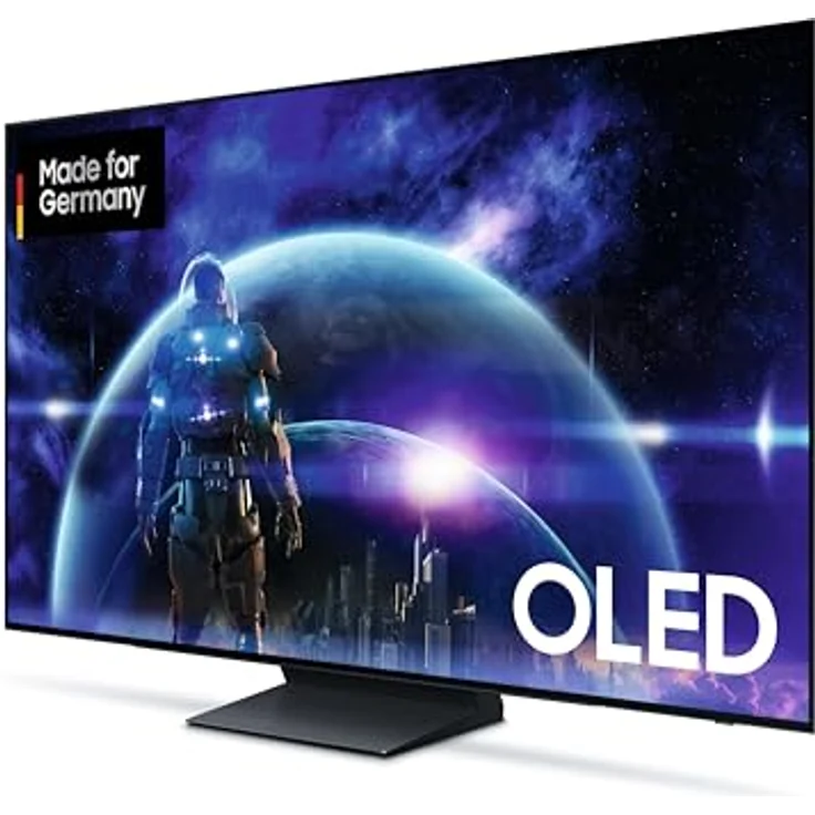 Samsung OLED 4K S90D Fernseher 48 Zoll, TV mit Neural Quantum 4K AI Gen2 Prozessor, OLED HDR+, 4K AI Upscaling, Smart TV, KI TV, GQ48S90DAEXZG, Deutsches Modell [2024] in Schwarz – Bild 3