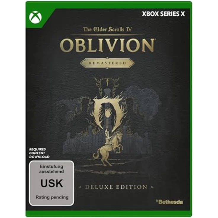 Xbox The Elder Scrolls IV: Oblivion Remastered Deluxe Edition, Spiel für Xbox Series X mit erweiterten Inhalten und verbesserter Grafik – Bild 1