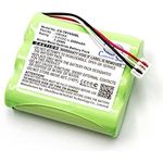 vhbw Akku kompatibel mit Tyro TY 55.00.56 Fernbedienung Remote Control (2000 mAh, 3,6 V, NiMH) - Leistungsfähiger Ersatzakku für Infrarot Fernbedienung, wiederaufladbar