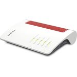 AVM Fritz!Box 4690 Edition International, Wi-Fi 7 Mesh Router mit bis zu 6960 Mbit/s, 1x 10-Gigabit WAN, 3x 2.5-Gigabit LAN, DECT-Basis und Zigbee, Smart Home Steuerung