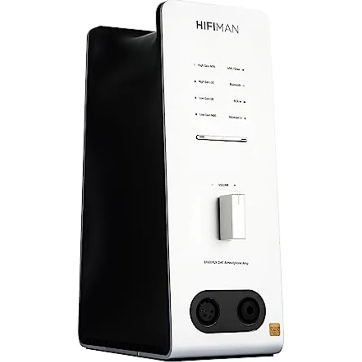 HIFIMAN EF600, Symmetrischer Desktop-Kopfhörer-DAC/Verstärker/Vorverstärker mit HYMALAYA Pro R2R DAC, Bluetooth und 5,12 W pro Kanal, Silber