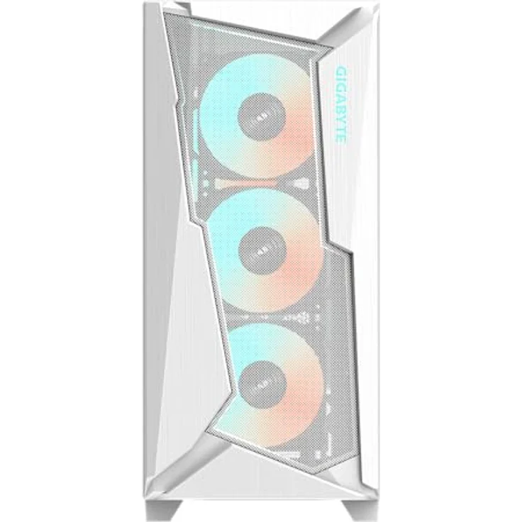 Gigabyte C301 Glass Midi Tour Behuizing RGB-Fusion mit ARGB-Anschlusshub - weiß – Bild 2