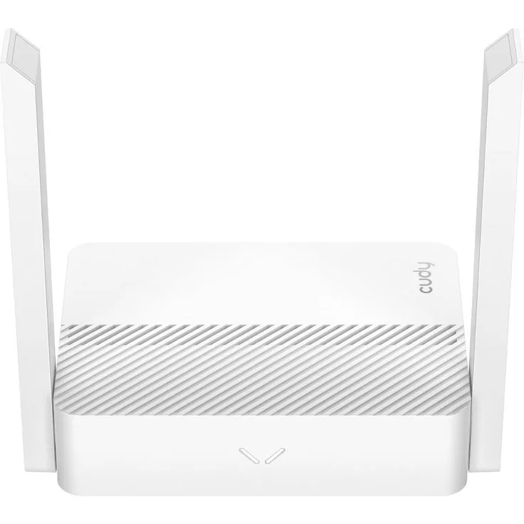 Cudy N300, 4G LTE Router mit bis zu 300 Mbit/s, zwei Antennen, RJ-45-Anschluss, Weiss