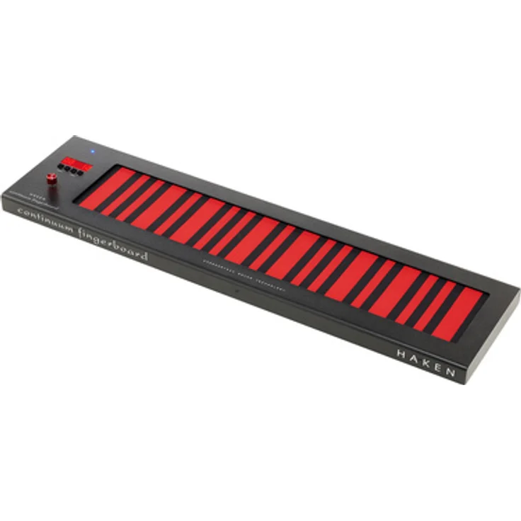 Haken Audio Slim Continuum 46s8x, dreidimensionaler Midi-Controller mit EaganMatrix Klangerzeugung und polyphon gleitenden Klängen, schwarz