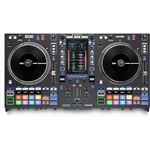 Rane System One, 2-Deck Standalone DJ-Controller mit Wi-Fi Streaming, 7" Touch-Display und motorisierten Plattentellern