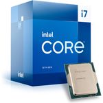 Intel Core i7-13700 2,10 GHz (Raptor Lake) Sockel 1700 - boxed, 16 CPU-Kerne, 24 Threads, bis zu 5,2 GHz Boost-Takt, 30 MB Smart-Cache & 65 Watt TDP, Intel UHD-Grafikeinheit, für Intel 600-/700-Chipsatz, LGA 1700, inklusive CPU-Kühler