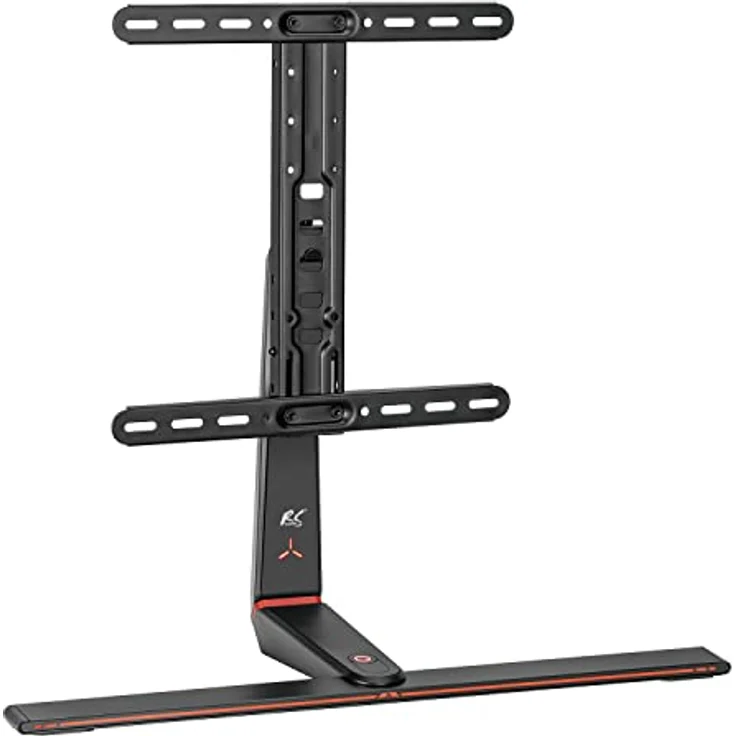 NanoRS RS167 Gaming Monitorständer TV-Halterung 32-55" RGB LED-Hintergrundbeleuchtung, Höhenverstellbar, Schwenkbar, Neigbar, max VESA 400x400, max. 40kg – Bild 1