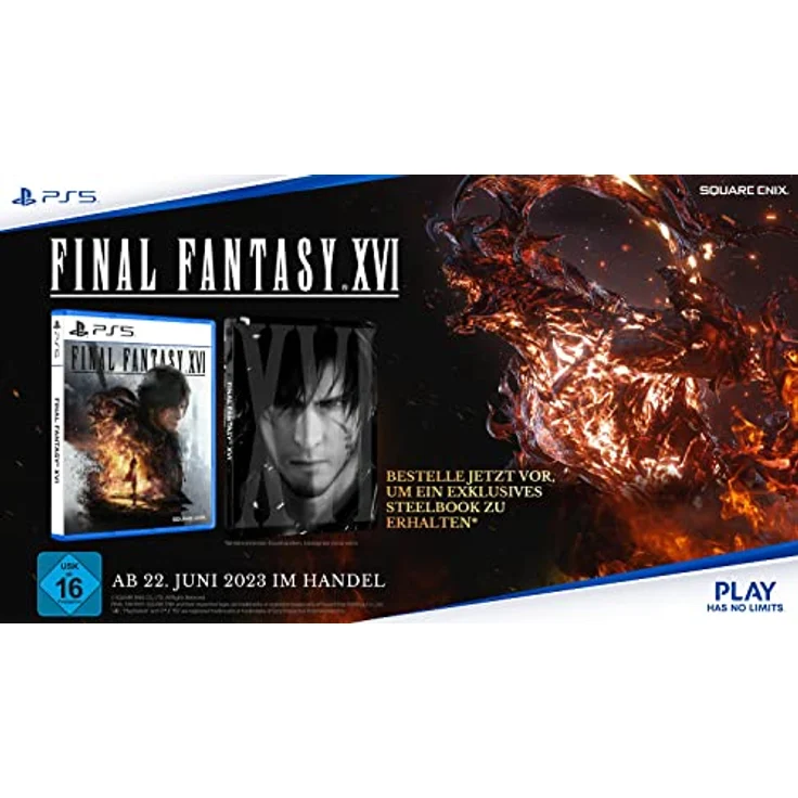 Final Fantasy XVI - Steelbook Edition [Amazon Exklusive] (PlayStation 5) – Bild 1